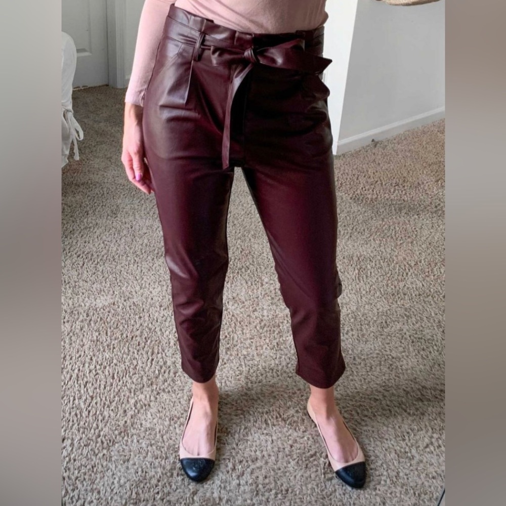 Lucy Paris Paperbag-Waist Pants